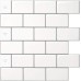 10-Sheet Peel and Stick Tile for Kitchen Backsplash, 12x12 inches White Subway Tile with Grey Grout