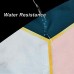 Geometry Shower Curtain, Marble Color Block Shower Curtain with 12 Hooks, Waterproof Durable Shower Curtain for Bathroom, Pink Blue Modern Bathroom Decor, 69" × 70"